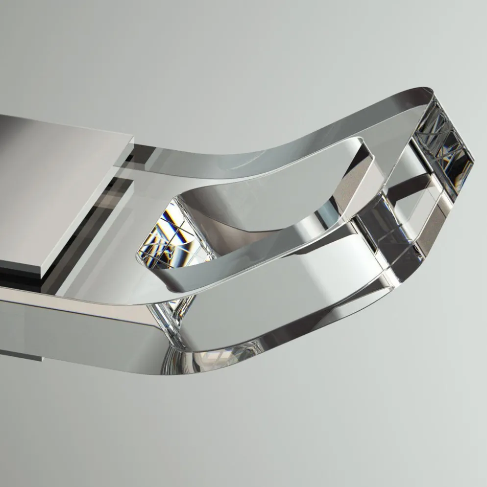 Appendiabiti da parete in plexiglass Casper One