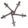 Appendiabiti da terra in legno Ebony