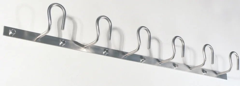 Appendiabiti design da parete in acciaio Ramsey 6