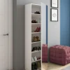 Armadio guardaroba ingresso con specchio Keris B