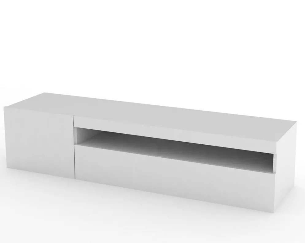 Base porta TV Bandol White