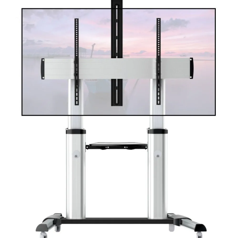 Carrello porta TV grandi dimensioni 60" - 100" Fabian