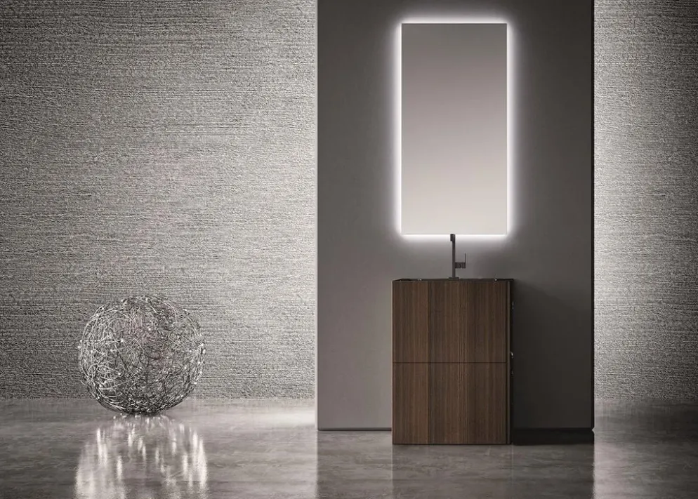 Composizione mobili bagno Crono 2 di Loetrà
