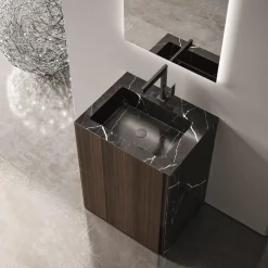 Composizione mobili bagno Crono 2 di Loetrà