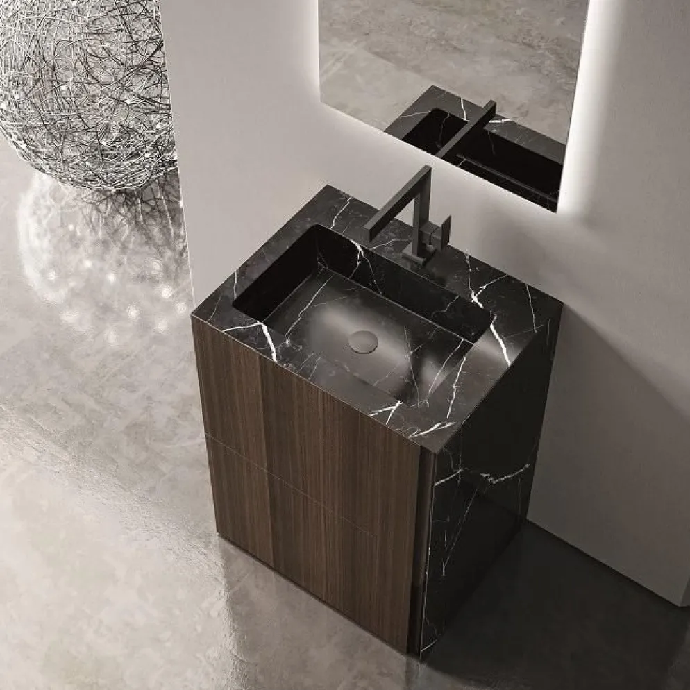 Composizione mobili bagno Crono 2 di Loetrà