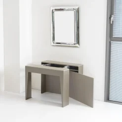 Consolle allungabile Glen in acciaio e laminato