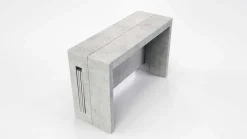 Consolle allungabile Helge con allunghe integrate