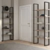 Coppia librerie moderne Lilac
