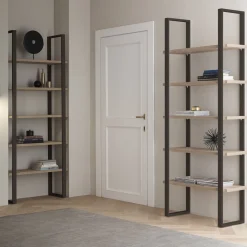 Coppia librerie moderne Lilac