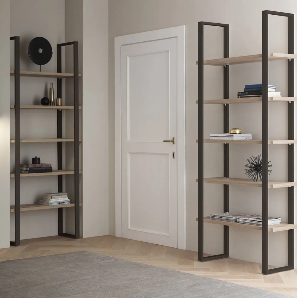 Coppia librerie moderne Lilac