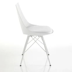 Coppia sedie da cucina Kirby White