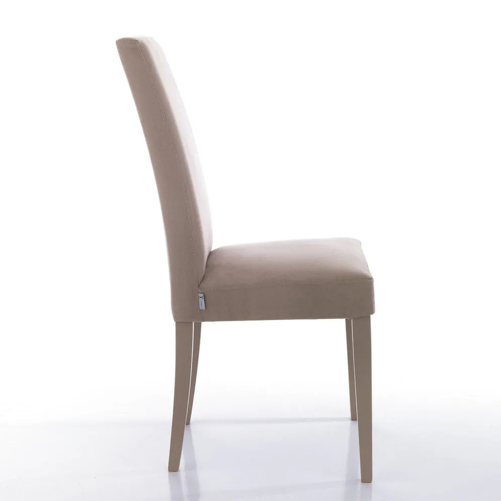 Coppia sedie da cucina Vona Taupe