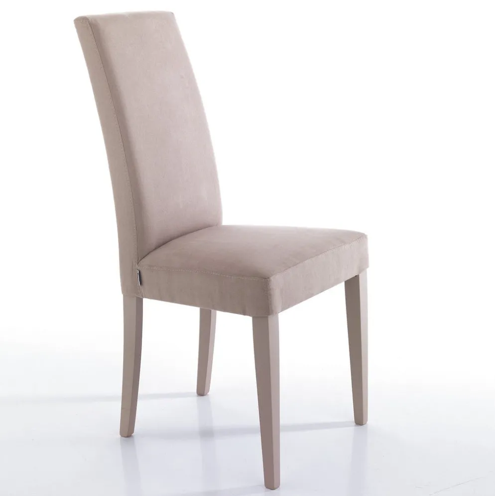 Coppia sedie da cucina Vona Taupe