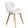 Coppia sedie imbottite Eleanor White