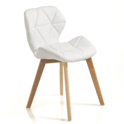 Coppia sedie imbottite Eleanor White