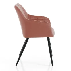Coppia sedie imbottite Ferrand Pink
