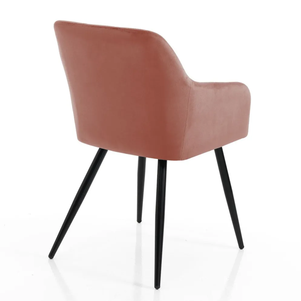 Coppia sedie imbottite Ferrand Pink