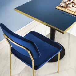 Coppia sedie imbottite per sala pranzo Toledo
