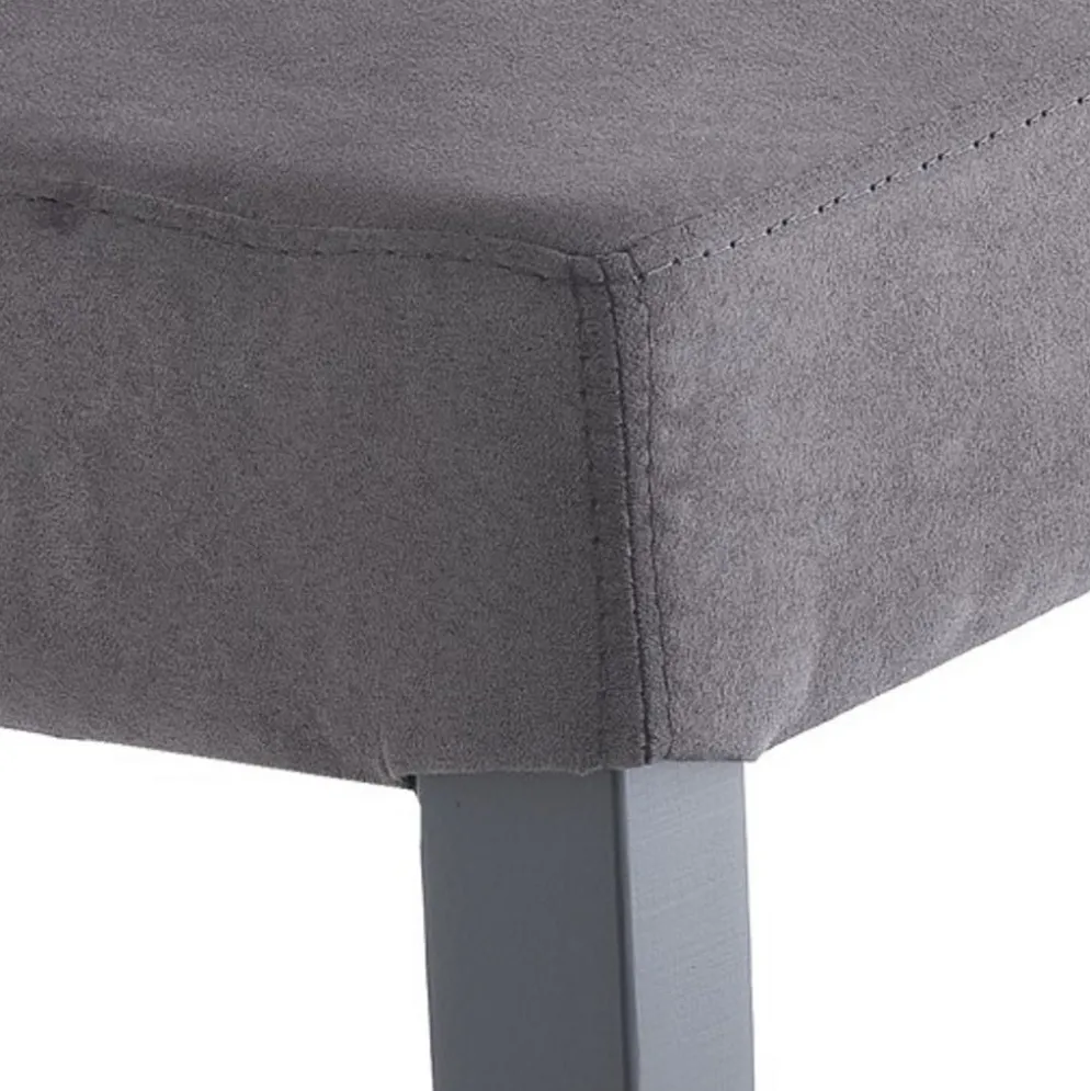 Coppia sedie imbottite Vona Grey