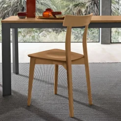 Coppia sedie in legno massello Sylven