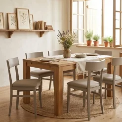 Coppia sedie in legno Velya