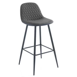 Coppia sgabelli alti Lazing Grey