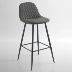 Coppia sgabelli alti Lazing Grey