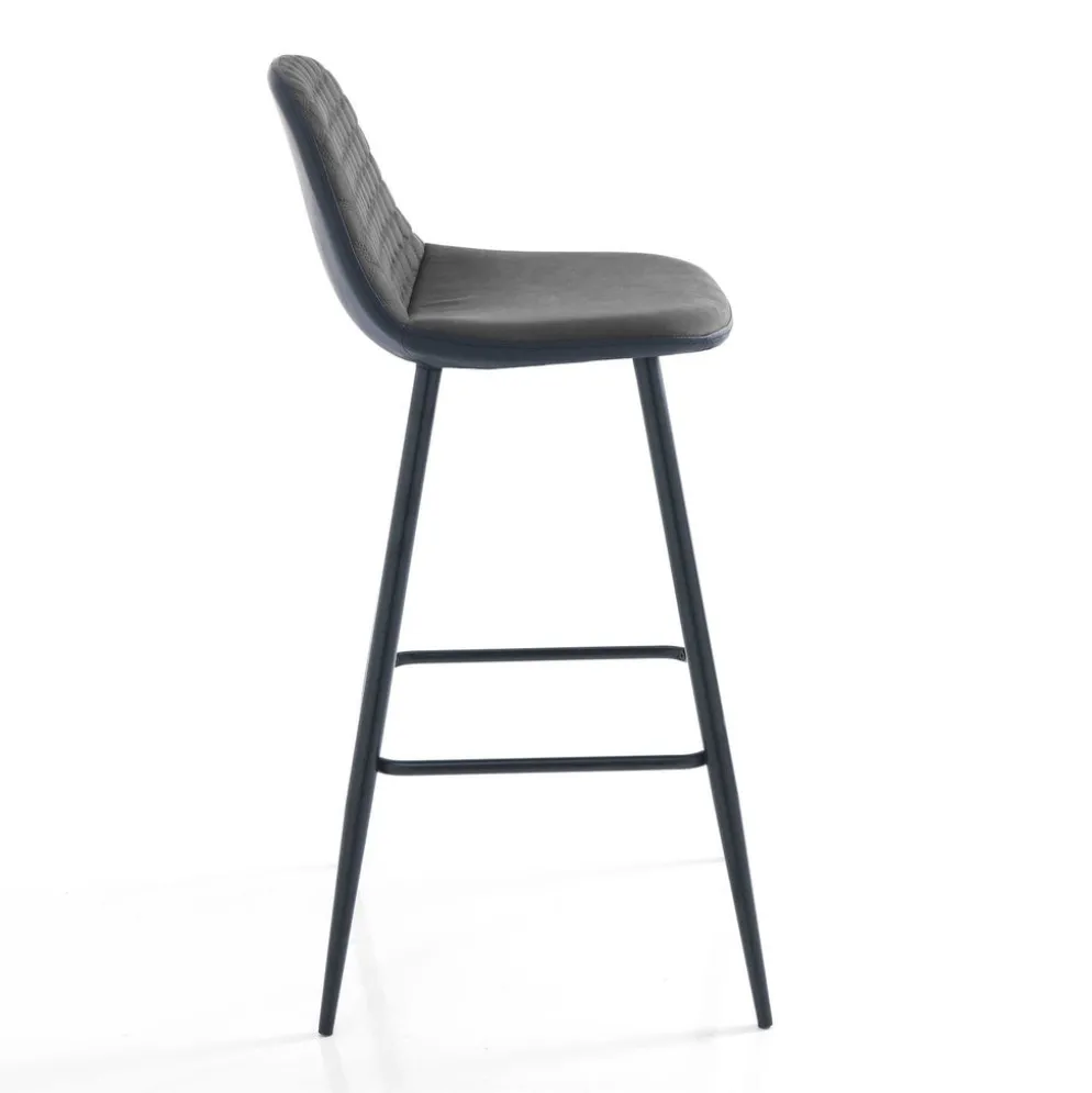 Coppia sgabelli alti Lazing Grey