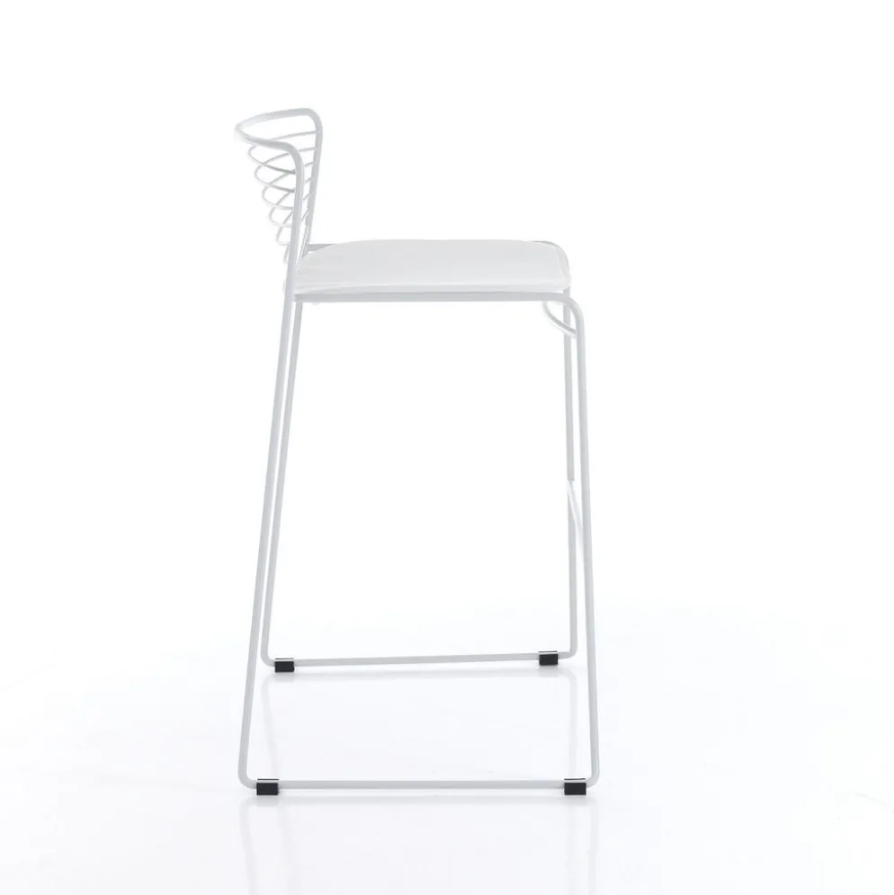 Coppia sgabelli cucina Cooper White
