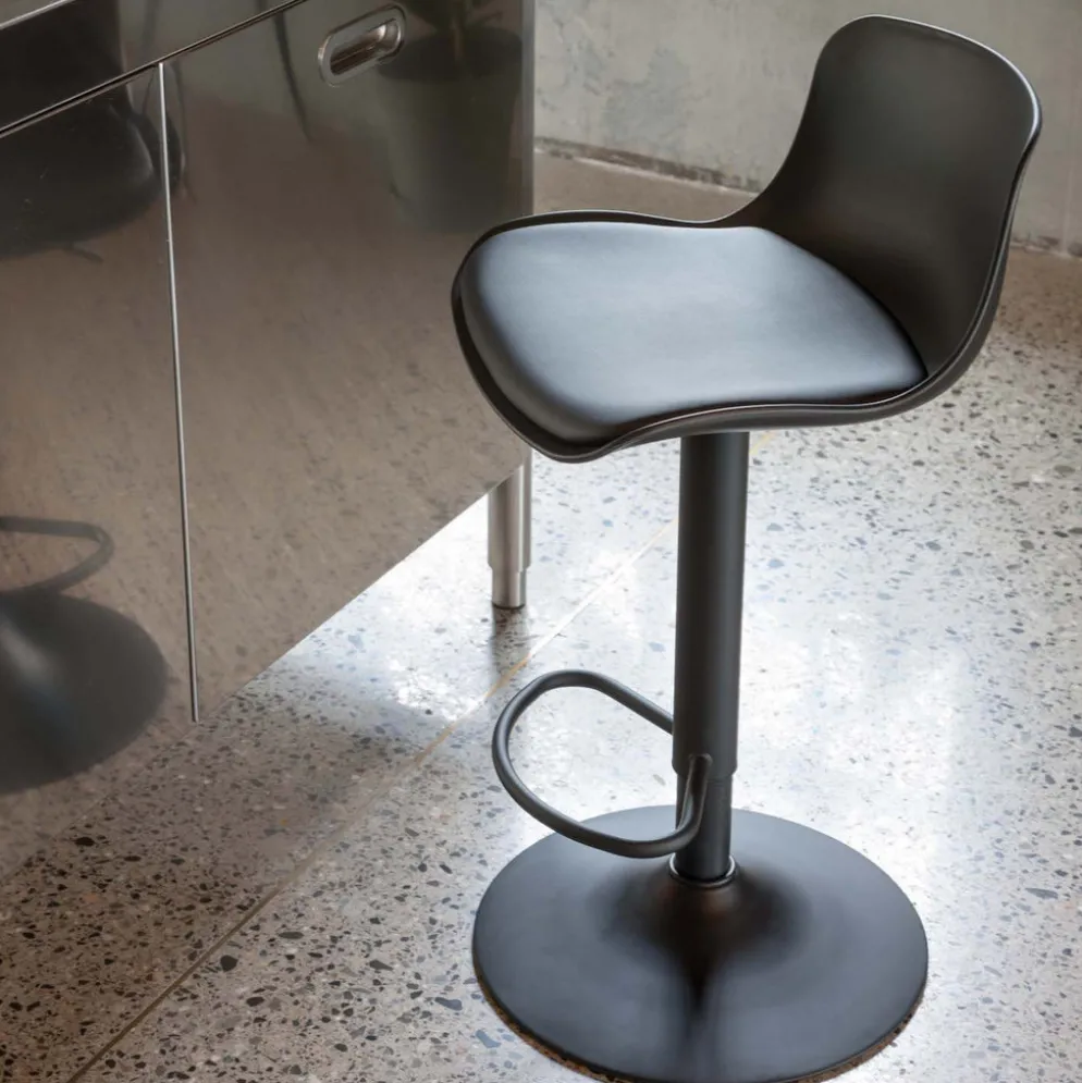 Coppia sgabelli design in ecopelle Ander