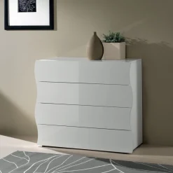 Credenza moderna con 4 cassetti Surf D