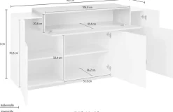 Credenza moderna per cucina Krisen 160 Report