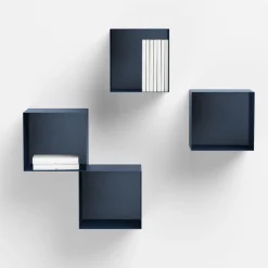 Cubo da parete in acciaio Naoki