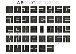 Cubo da parete per libreria ABC Bookcase