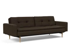 Divanetto letto una piazza e mezza Dublexo con braccioli