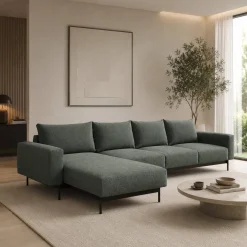 Divano con chaise longue Arthon B3