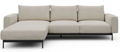 Divano con chaise longue Arthon B2