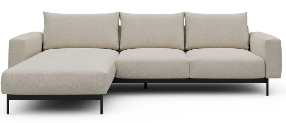 Divano con chaise longue Arthon B2