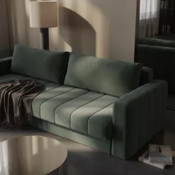 Divano letto con braccioli Akello Arms