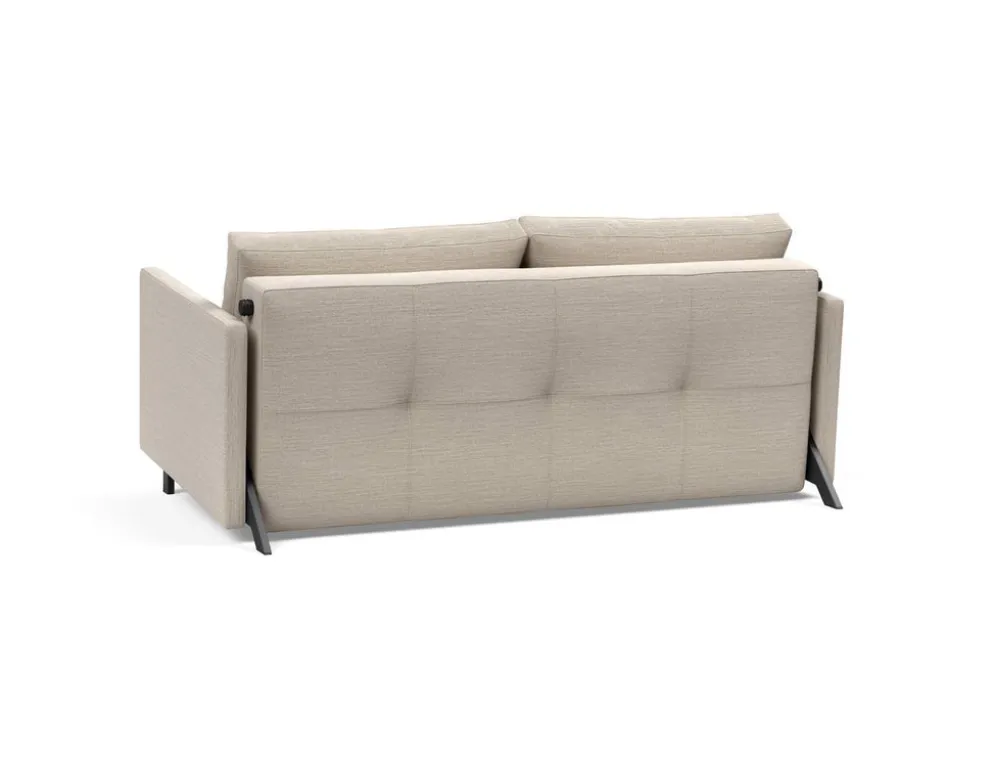 Divano letto con braccioli Cubed Arm 160