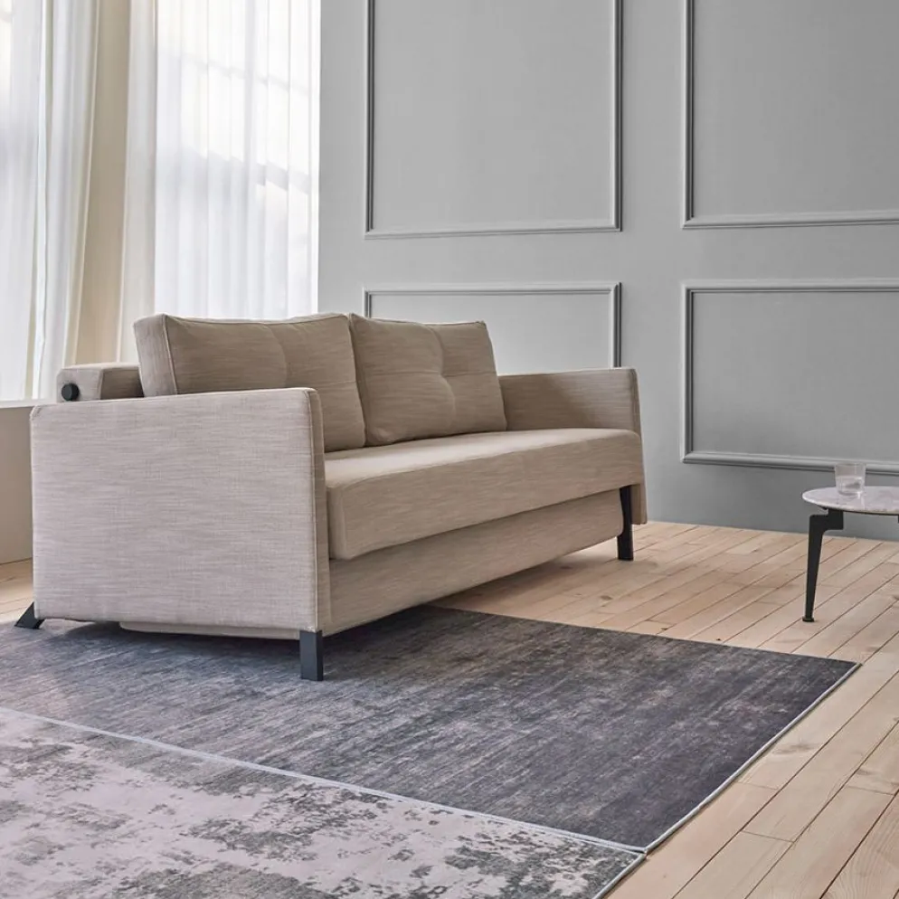 Divano letto con braccioli Cubed Arm 160