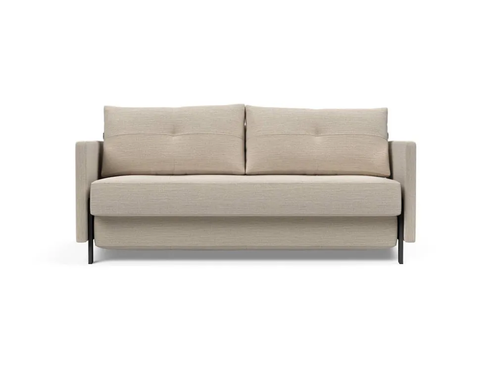 Divano letto con braccioli Cubed Arm 160