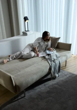 Divano letto con braccioli Jillis Arms