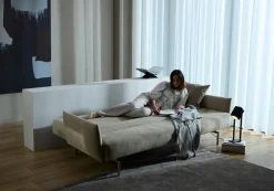 Divano letto con braccioli Jillis Arms