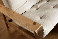 Divano letto due posti Balder materasso a molle