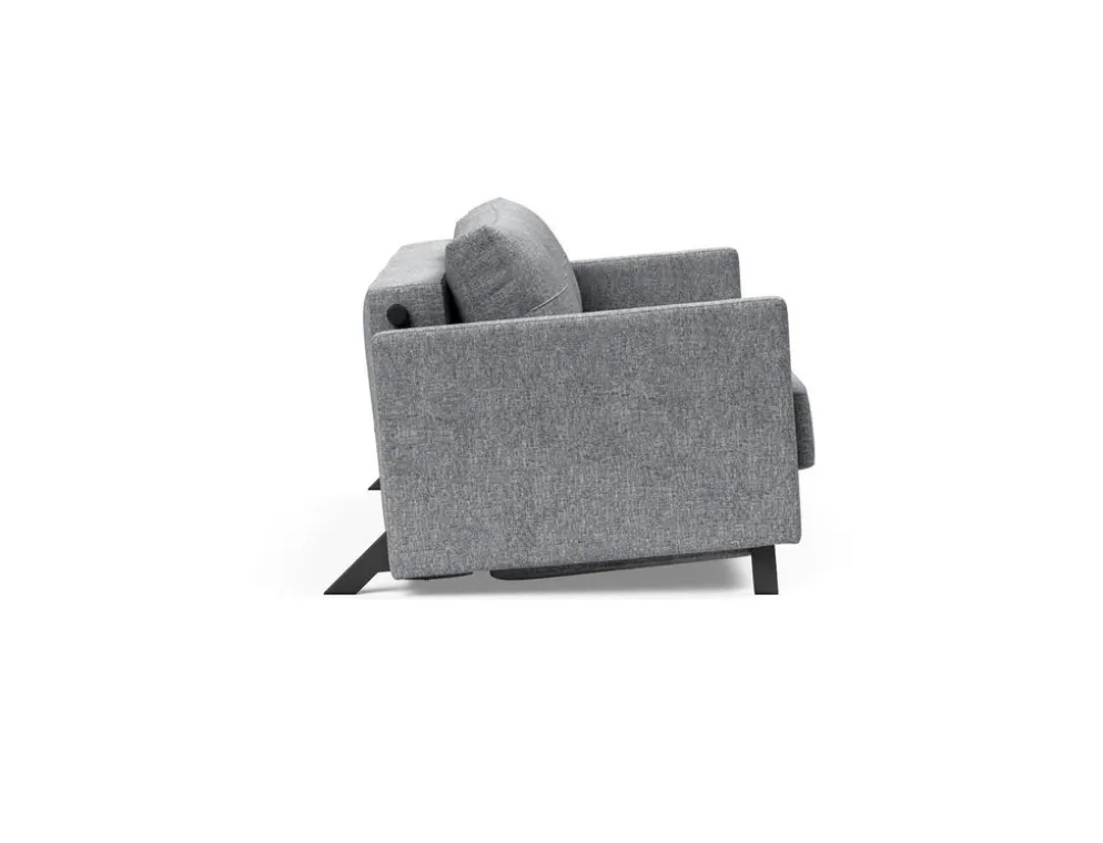 Divano letto estraibile Cubed Arm 140 con braccioli