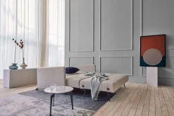 Divano letto estraibile Cubed Arm 140 con braccioli