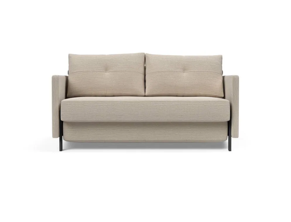 Divano letto estraibile Cubed Arm 140 con braccioli