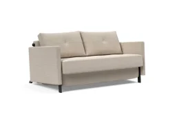 Divano letto estraibile Cubed Arm 140 con braccioli