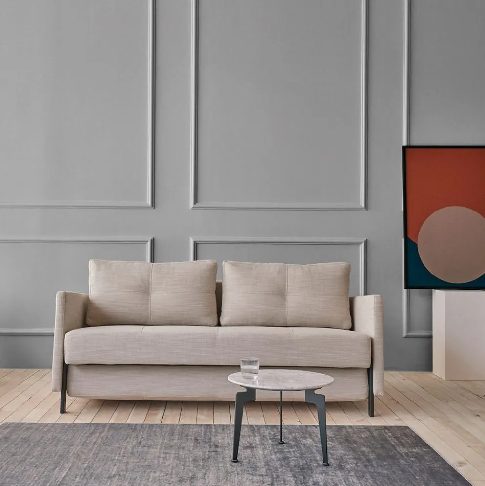 Divano letto estraibile Cubed Arm 140 con braccioli